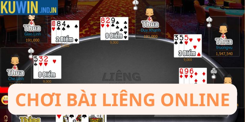 Chơi bài liêng online